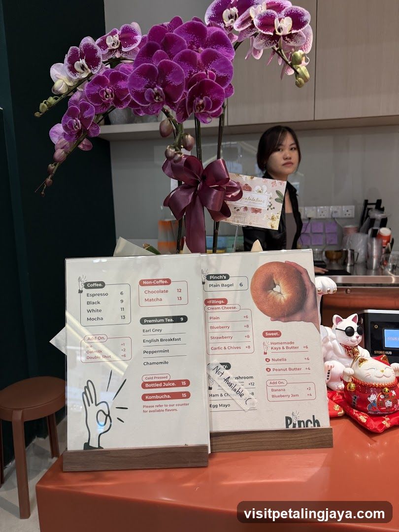 Coffee Shop Interior Display