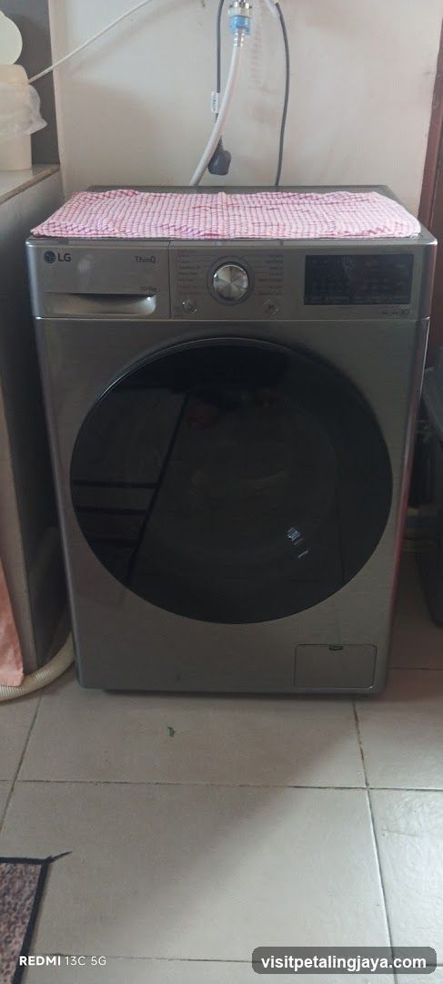 LG Washing Machine in Utility Room