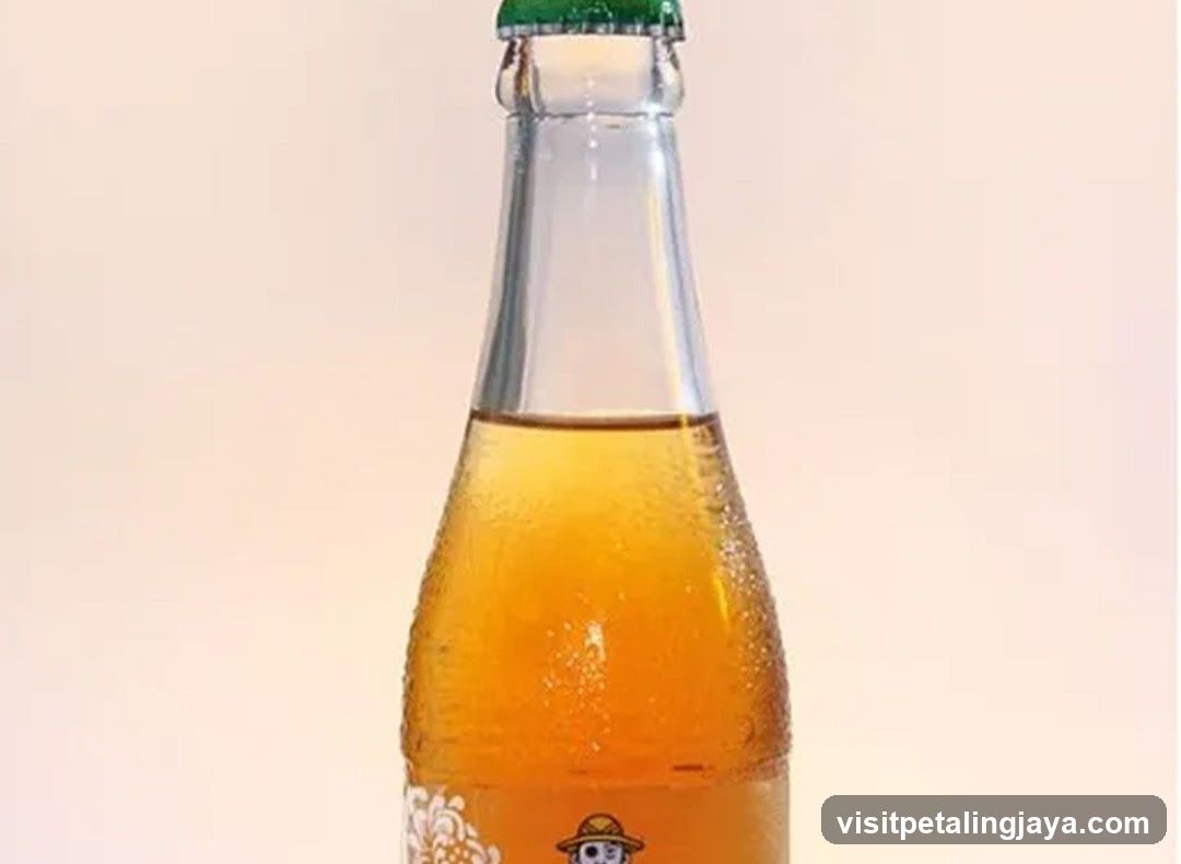 Bottle of Orange Soda
