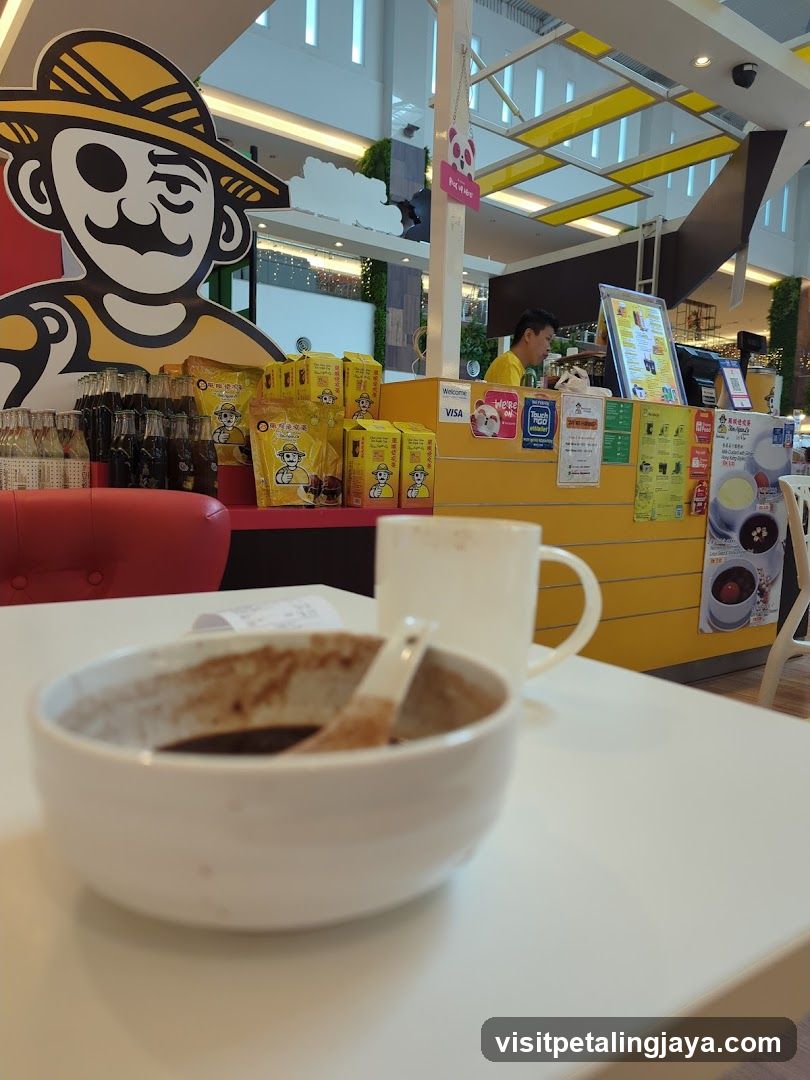 Coffee Shop Interior with Product Display