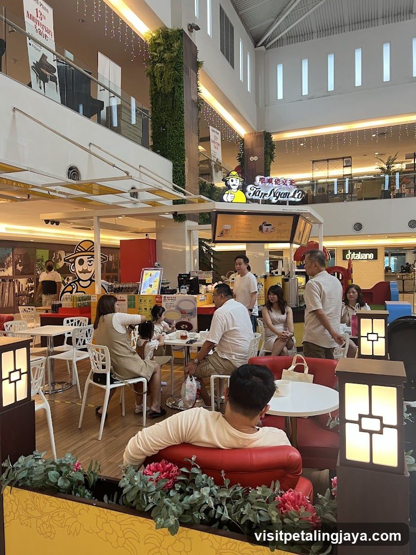 Mall Interior Dining Area