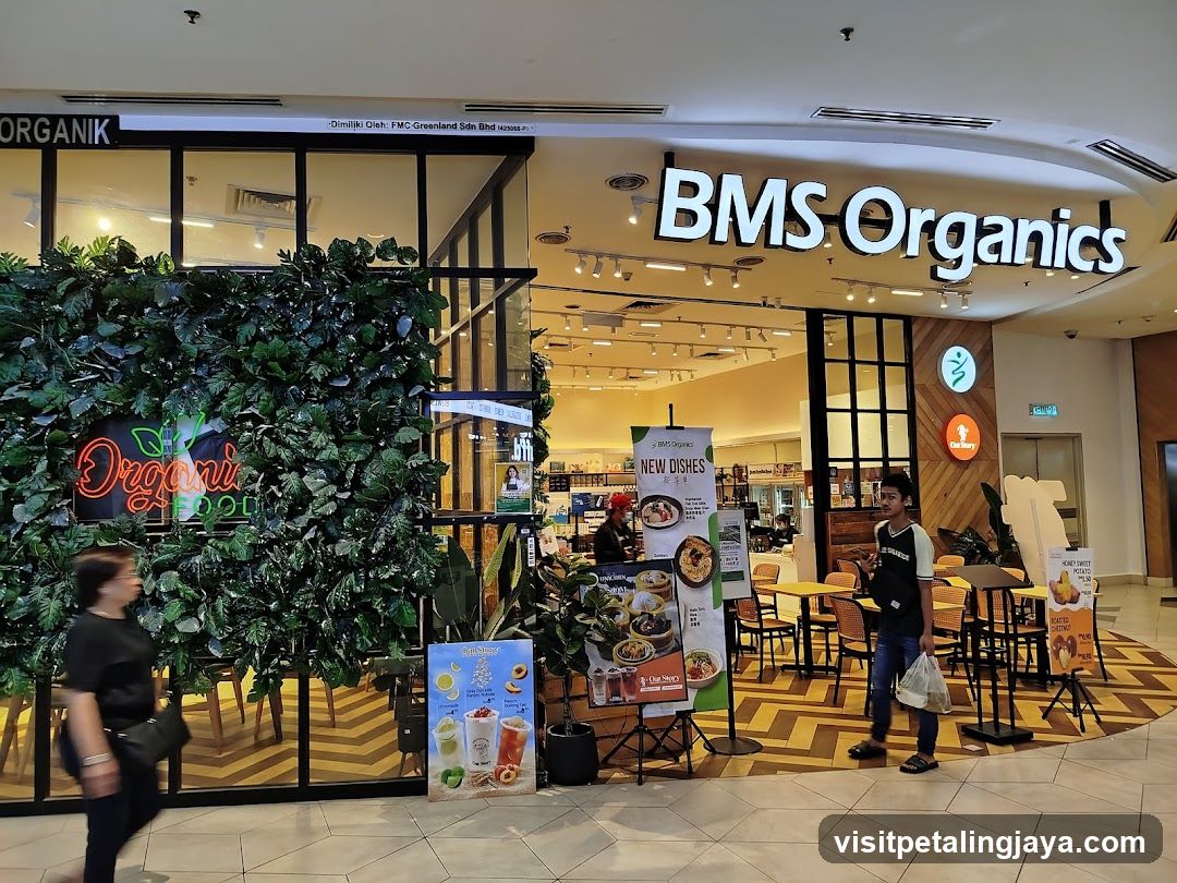 BMS Organics Store Interior