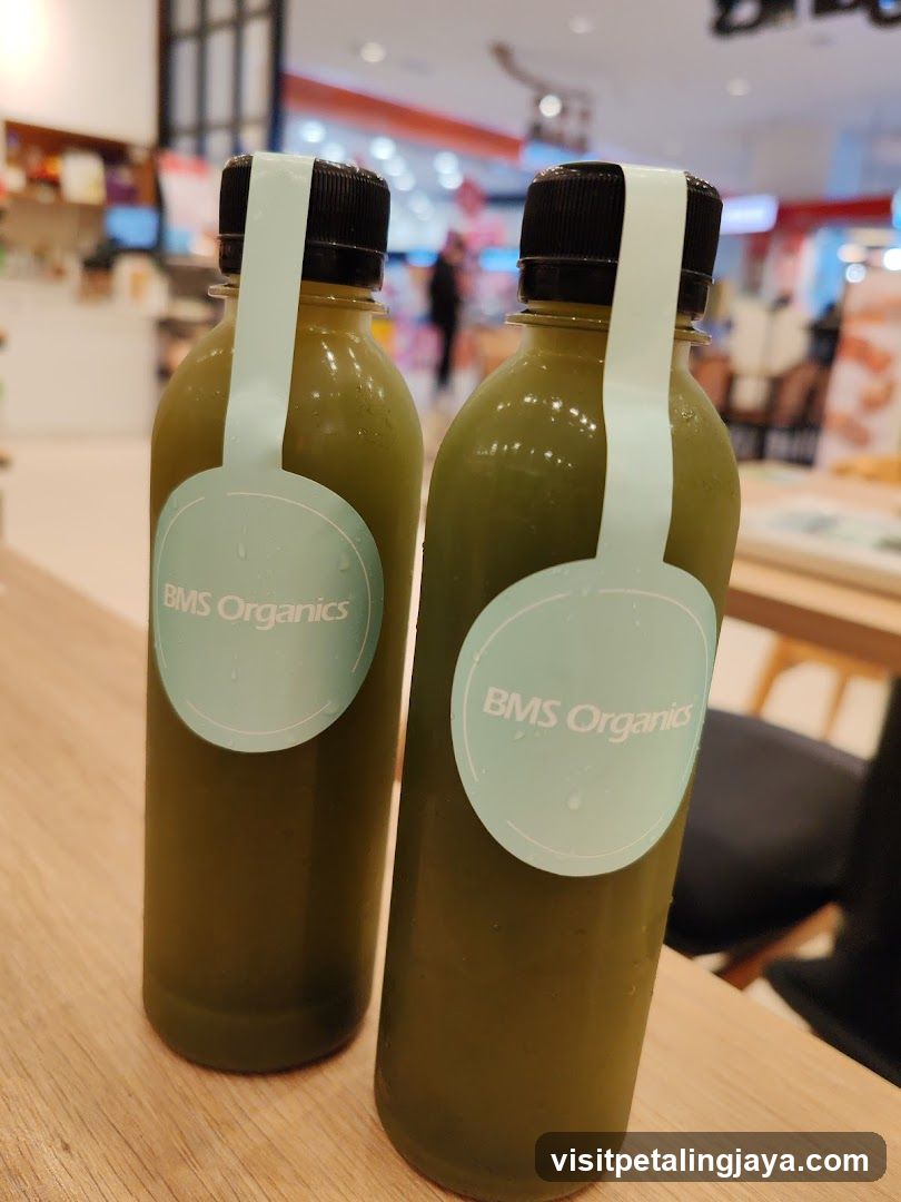 BMS Organics Juice Bottles