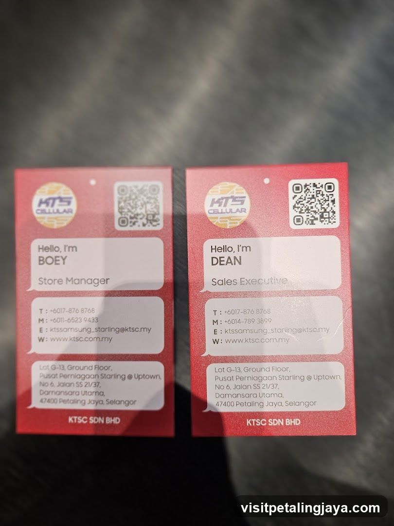 KTSC Business Cards