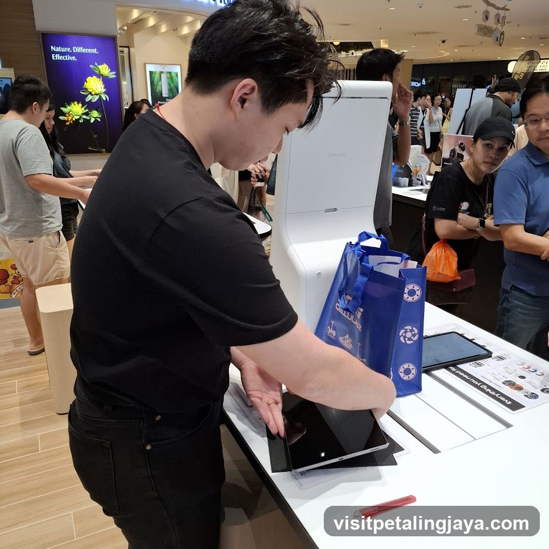 Tech Store Interior Scene