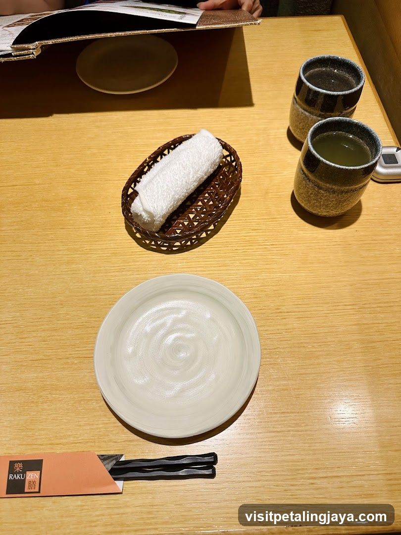 Japanese Dining Table Setting