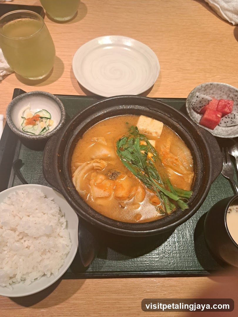 Korean Hot Pot Meal
