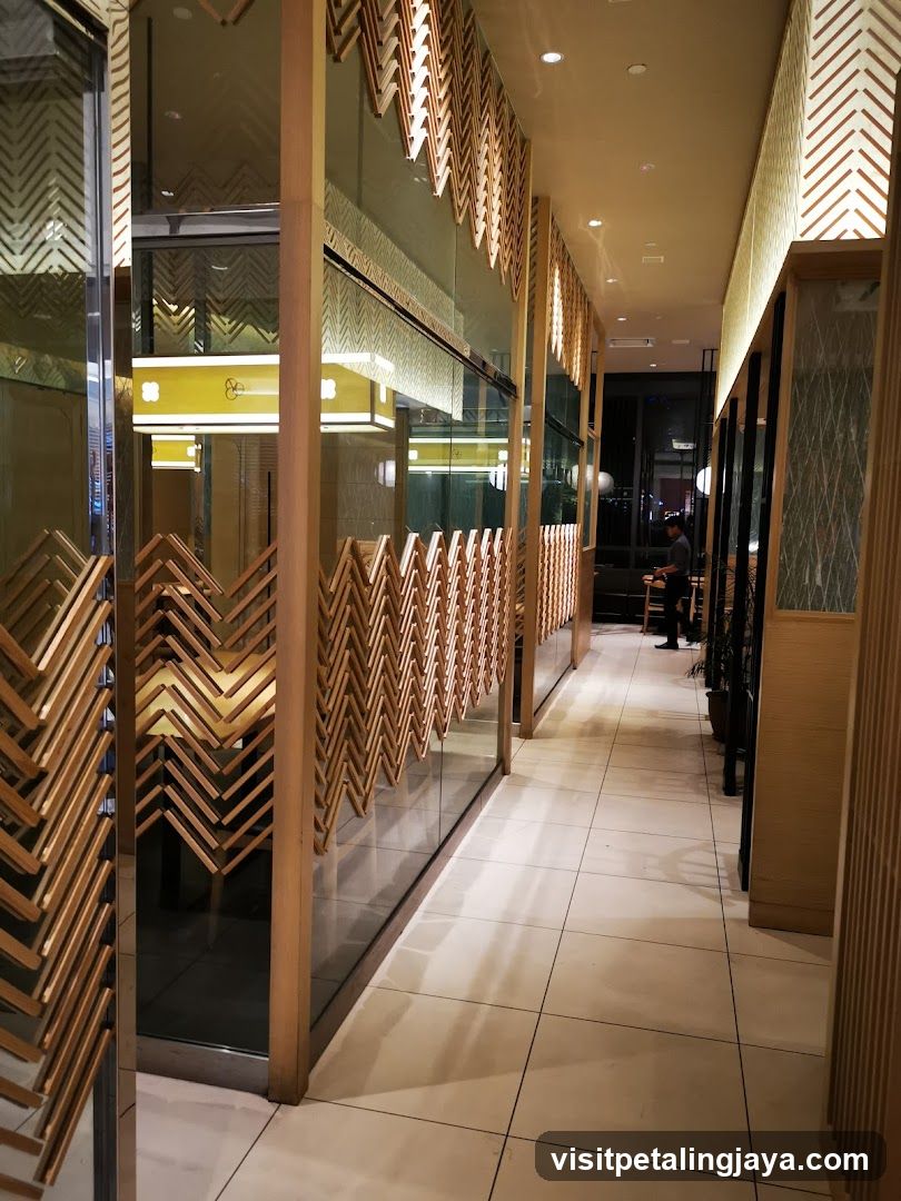 Restaurant Interior Corridor