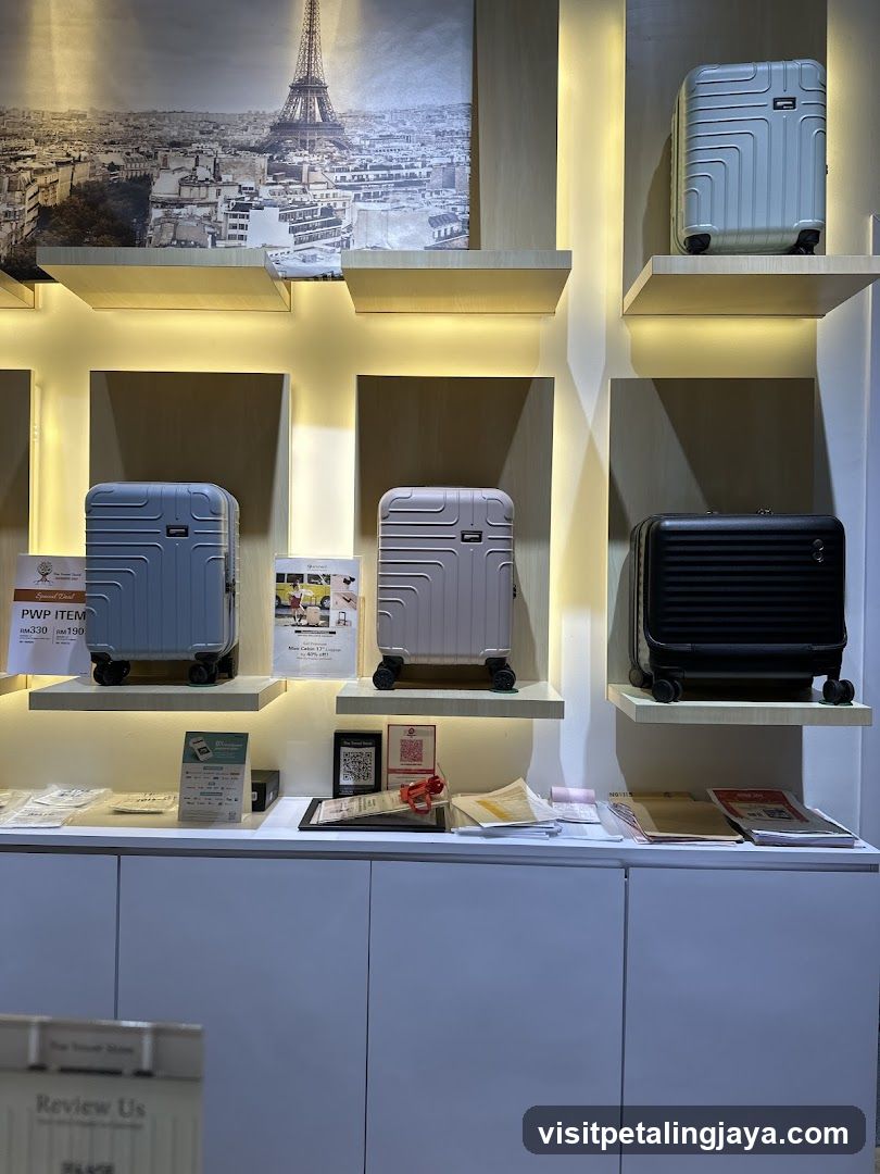 Luggage Display Shelf