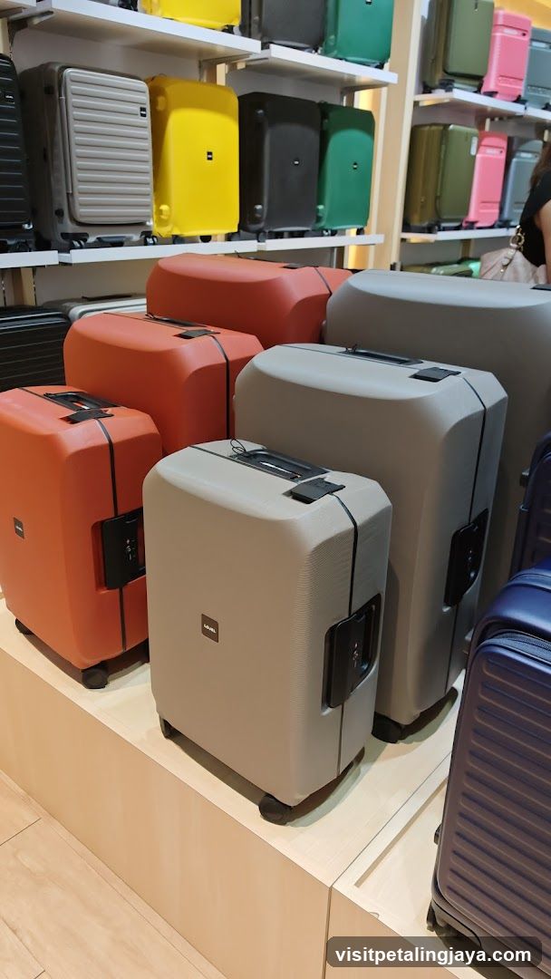 Luggage Display in Store
