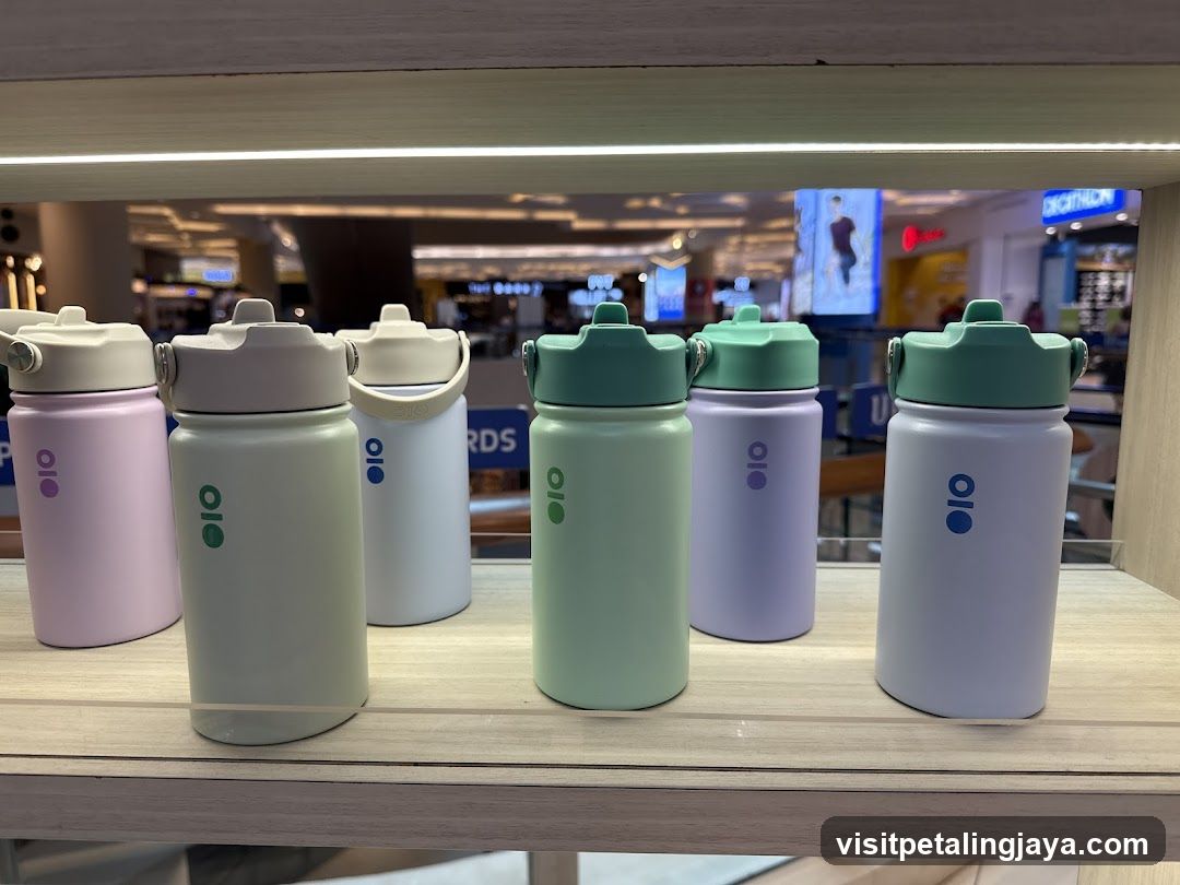 BPA-Free Water Bottles Display