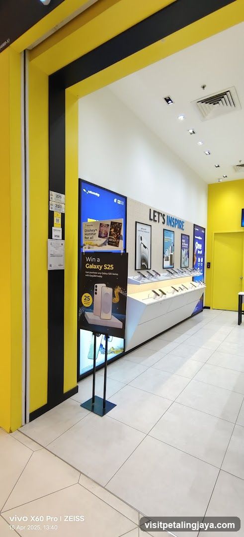 Electronics Store Interior