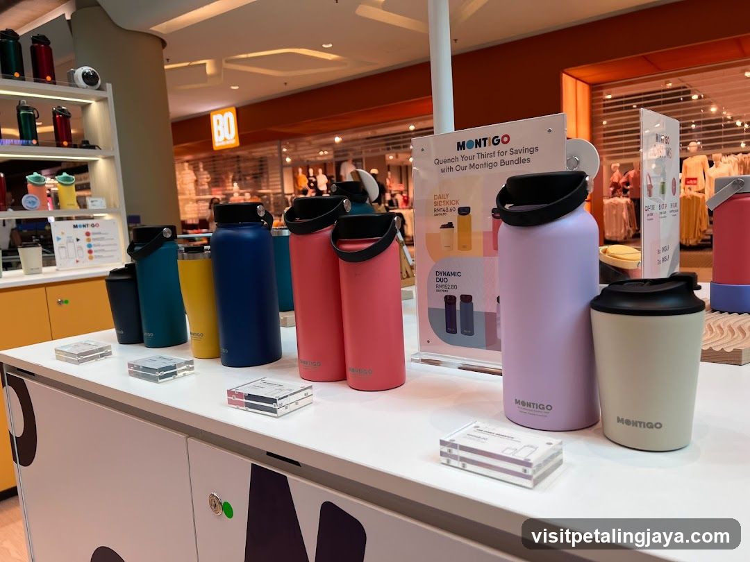 Montigo Water Bottle Display