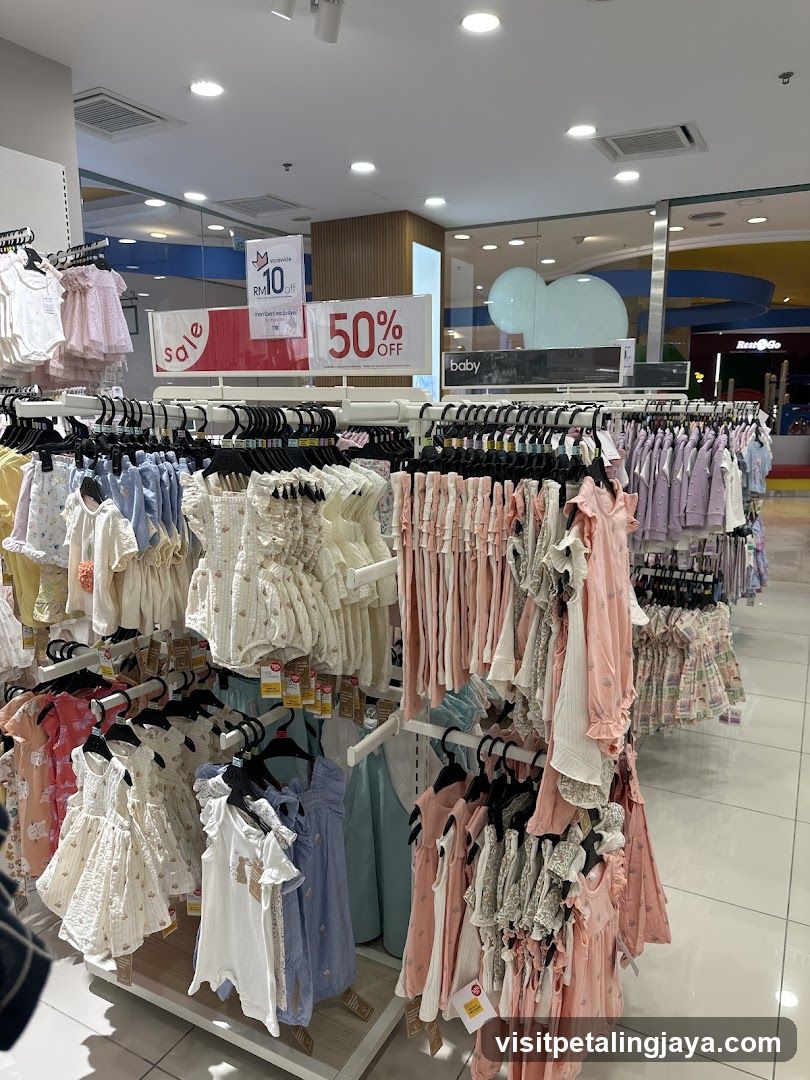 Baby Clothing Store Interior