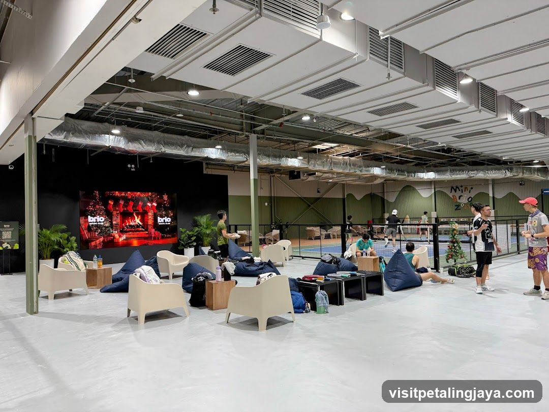 Indoor Sports and Lounge Area