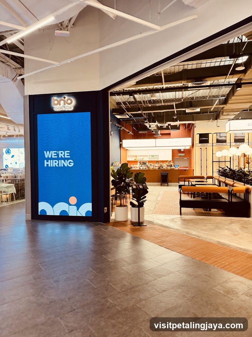 Brio Hiring Signage
