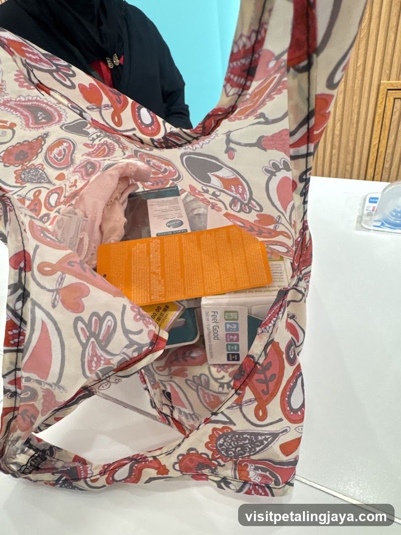 Shopping Bag with Items