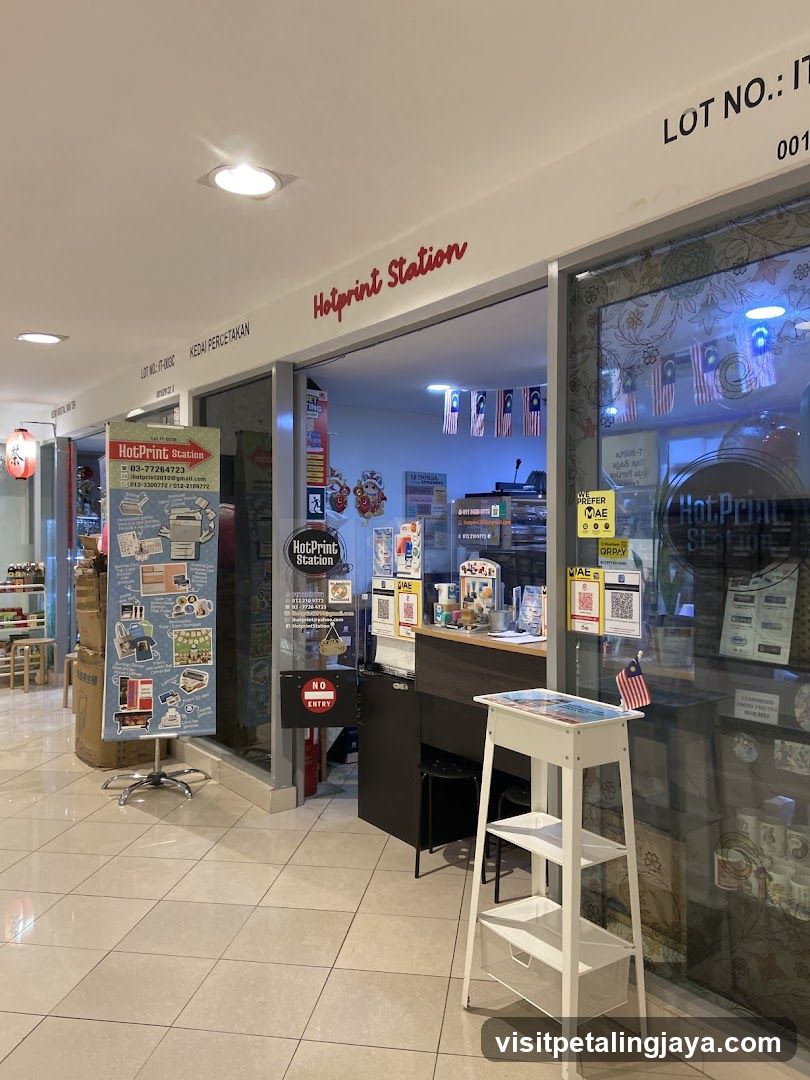 Hotprint Station Interior View