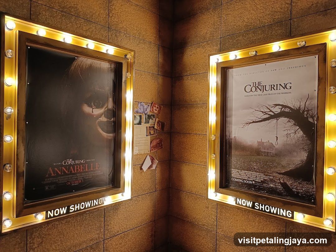 Movie Posters in Theater Lobby