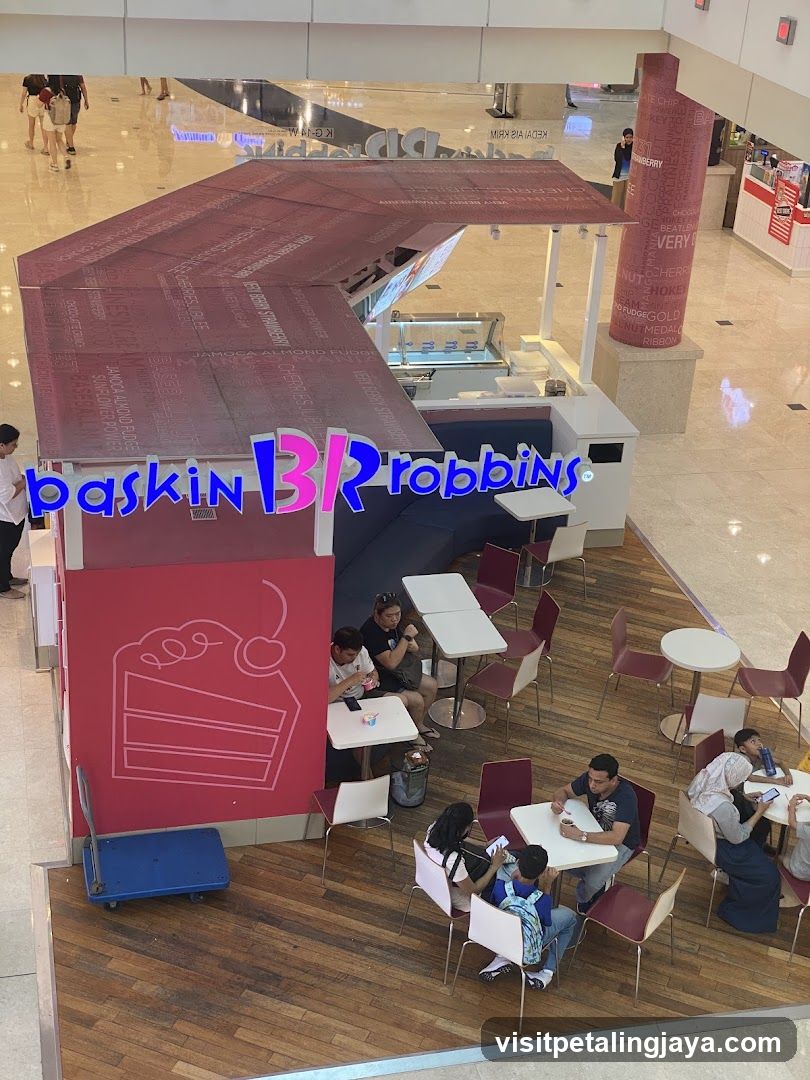 Baskin Robbins Kiosk in Mall