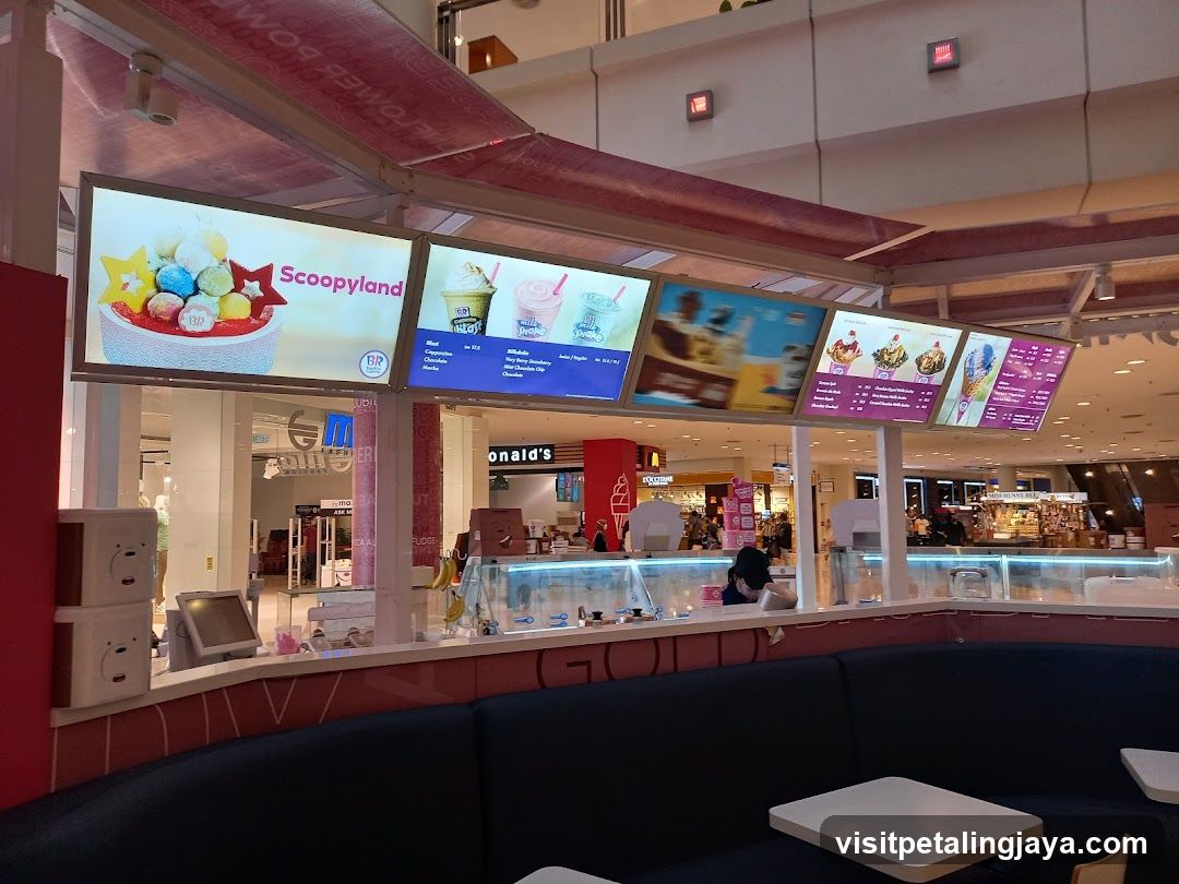 Scoopyland and McDonald's Food Court Area
