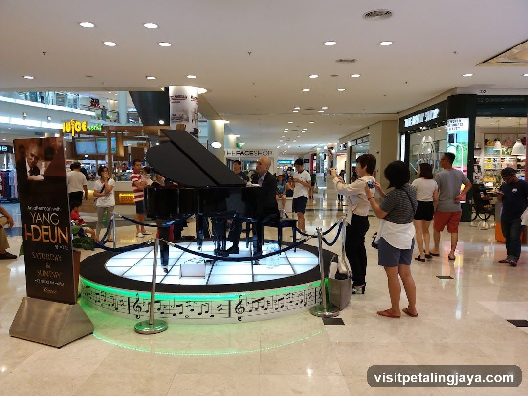 Piano Performance in Mall