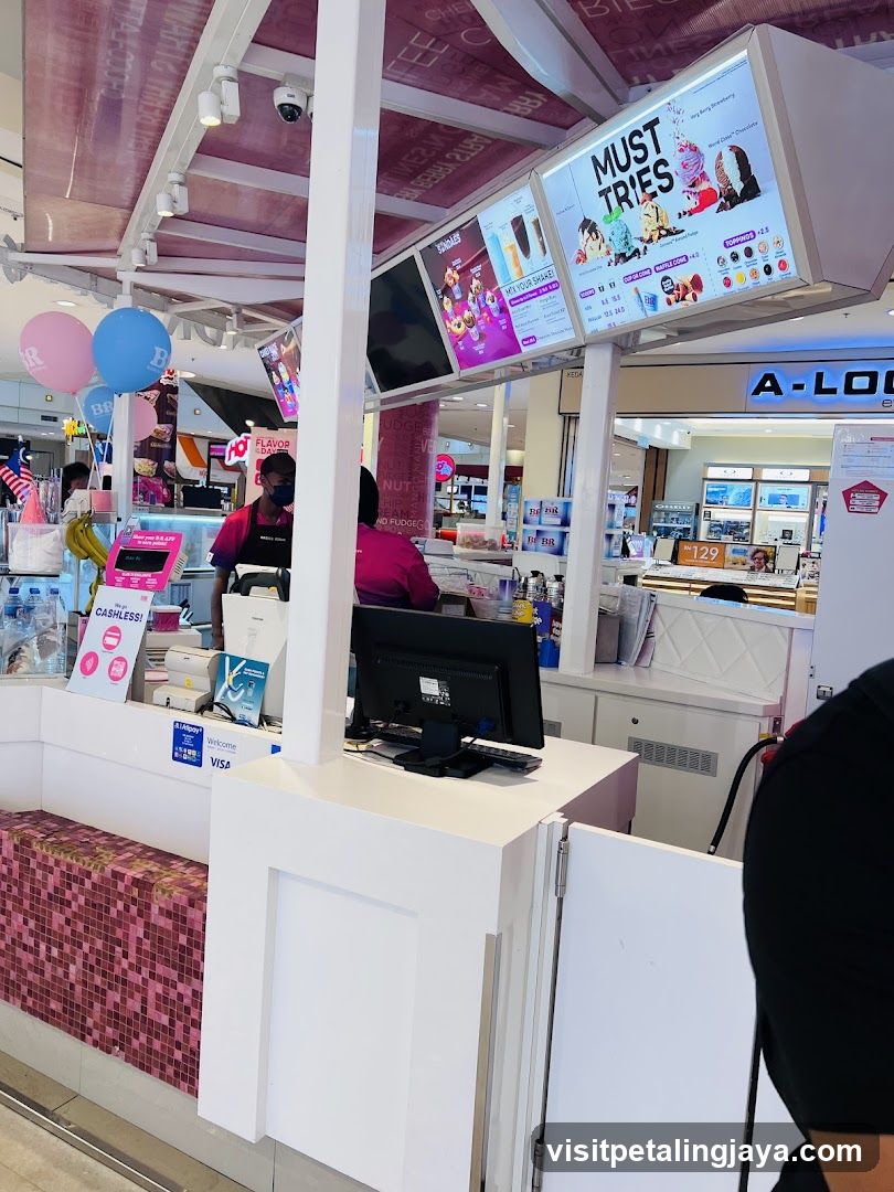 Ice Cream Shop Interior