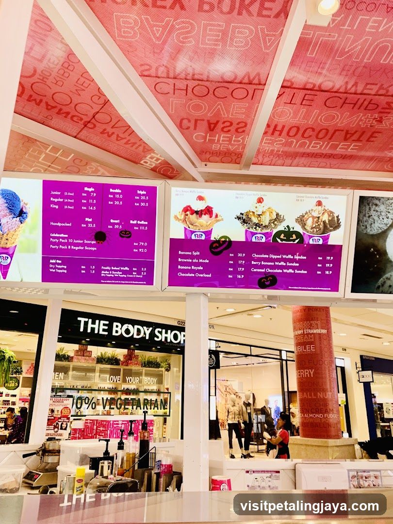 Food Court and Storefront View