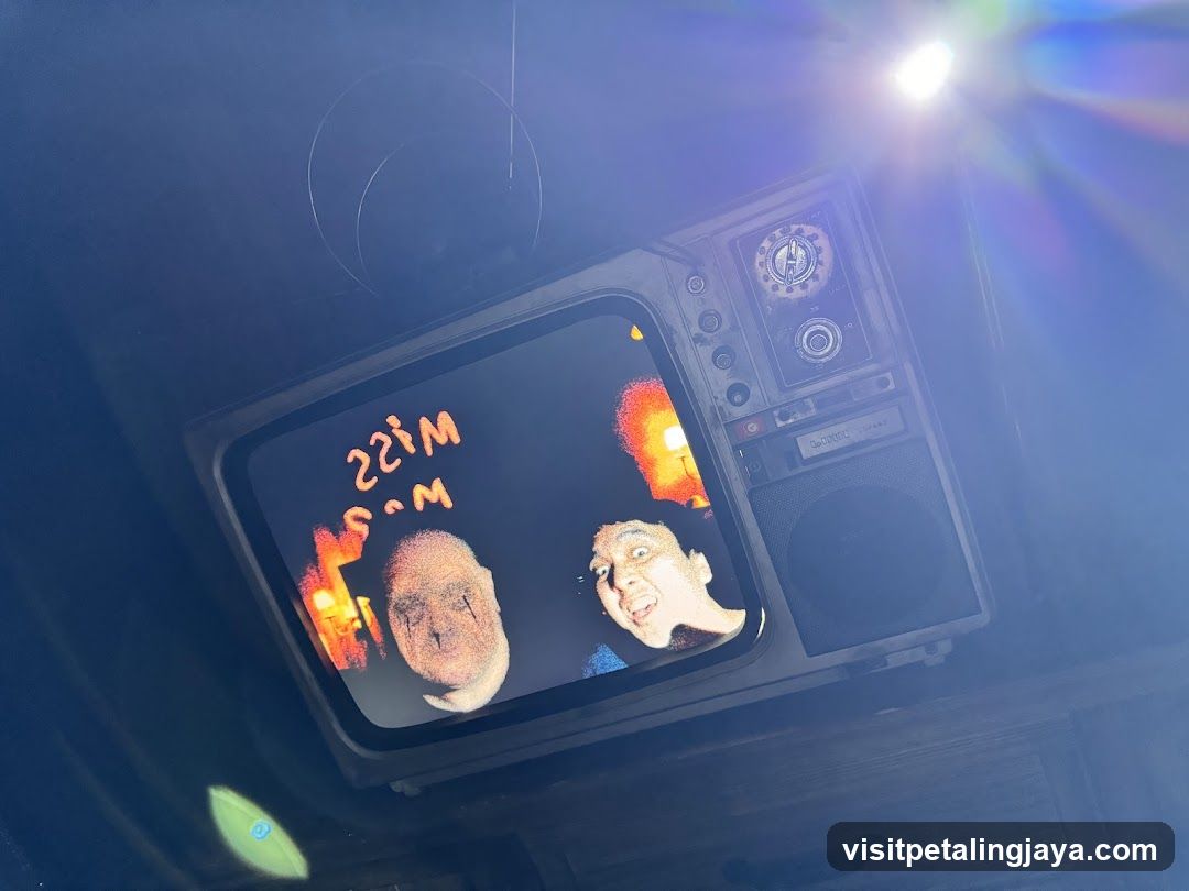 Vintage TV Display