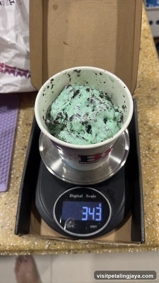 Ice Cream on Scale
