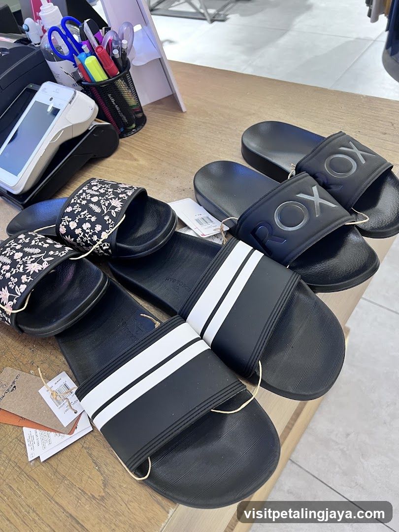 Slippers Display