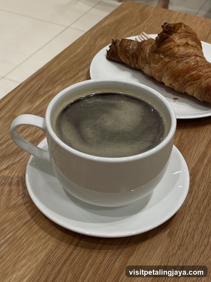 Coffee and Croissant