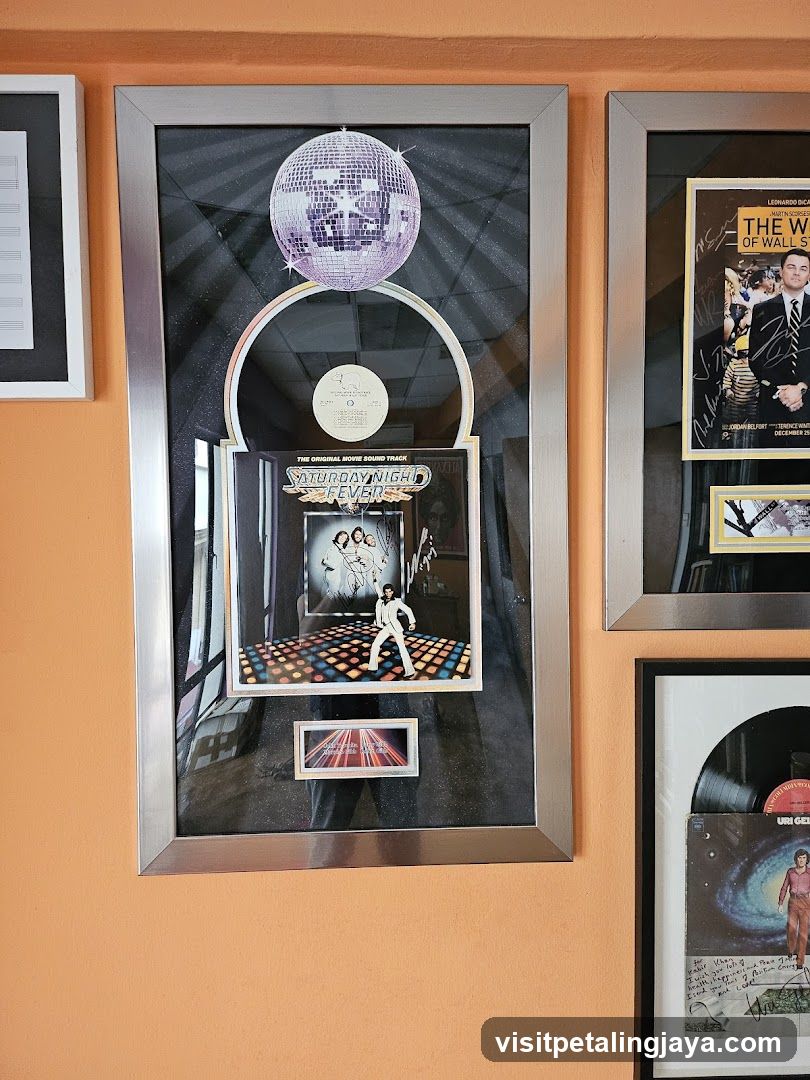 Saturday Night Fever Framed Display