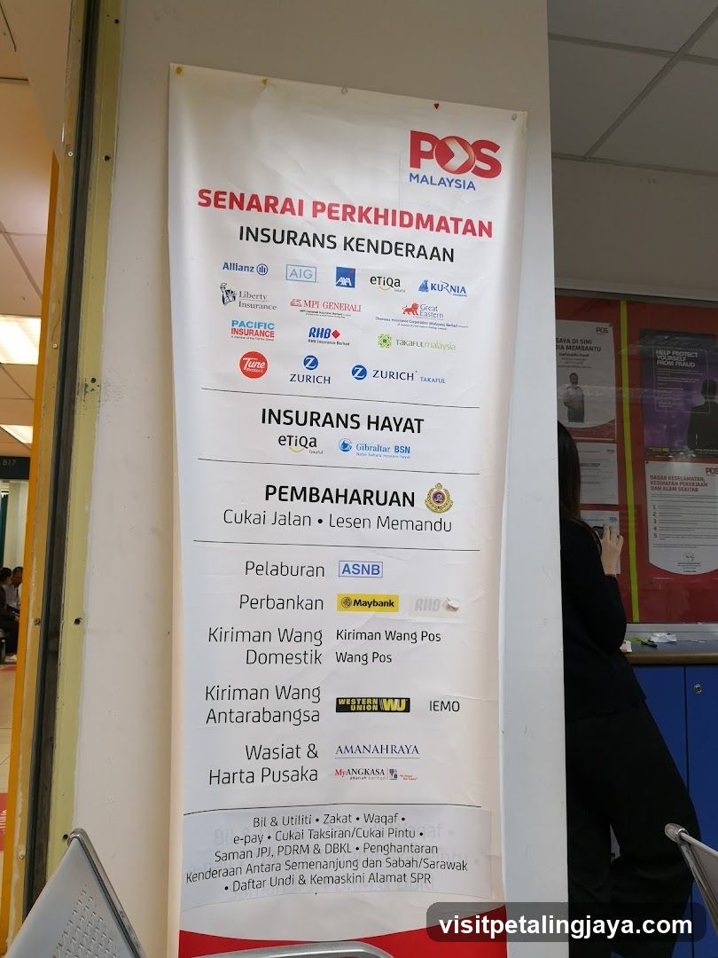 POS Malaysia Insurance List