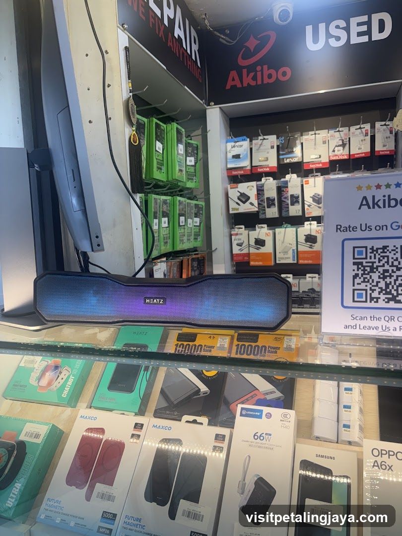 Akibo Electronics Store Interior