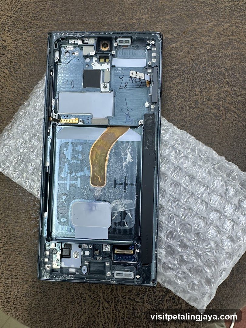 Disassembled Smartphone Frame