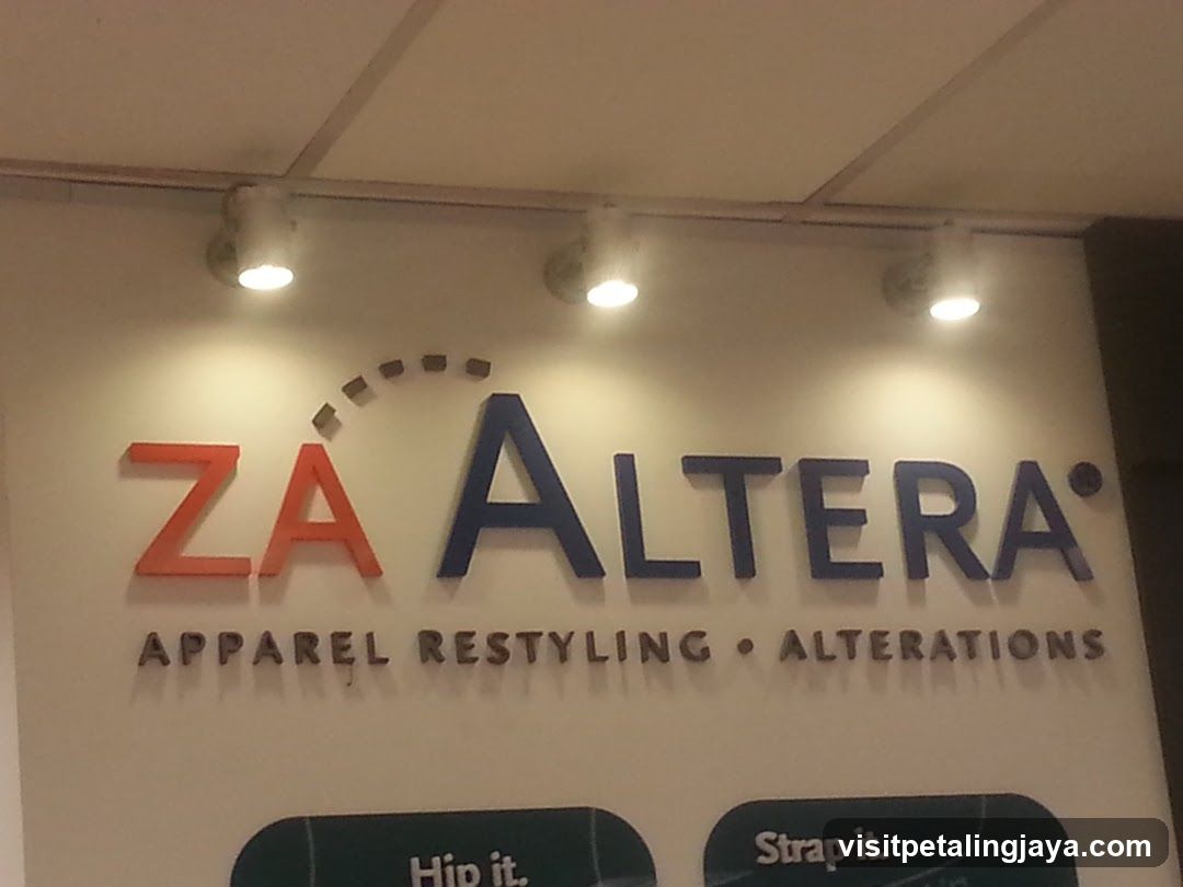 Za Altera - Alterations Services at 1 Utama Shopping Centre