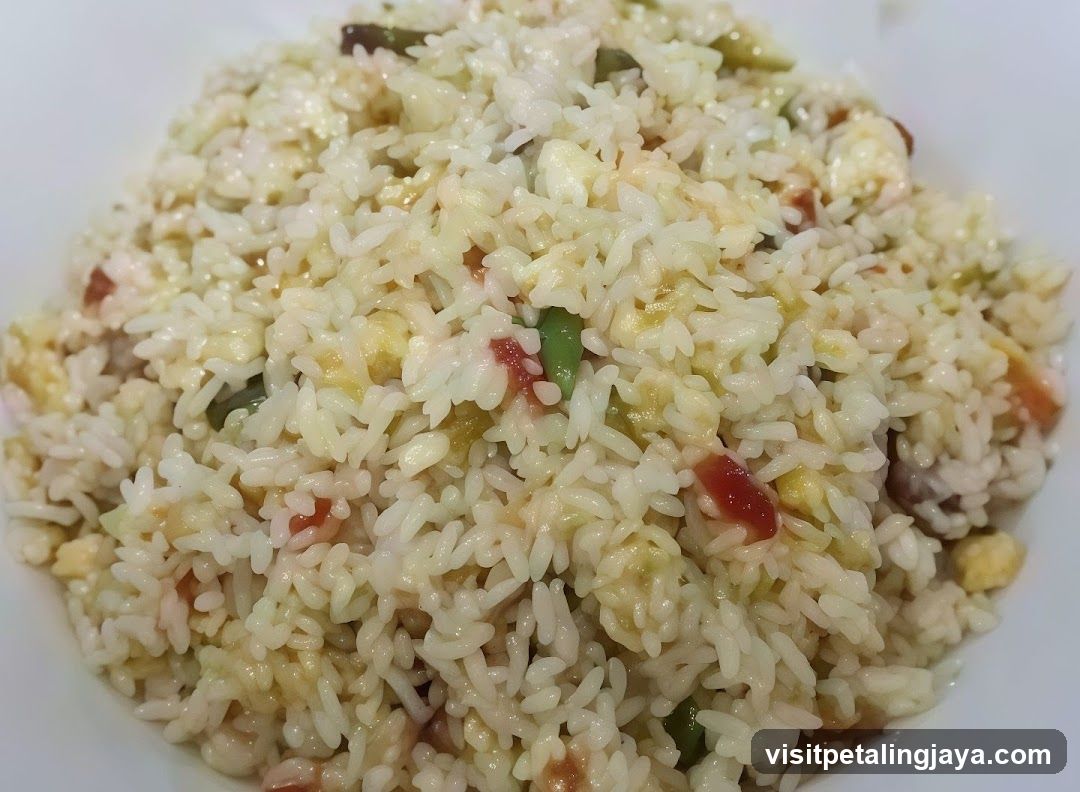 Fried Rice with Vegetables and Egg