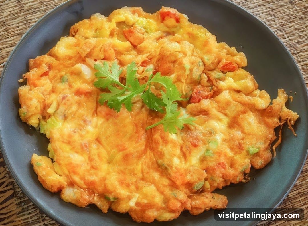 Egg Omelette with Vegetables