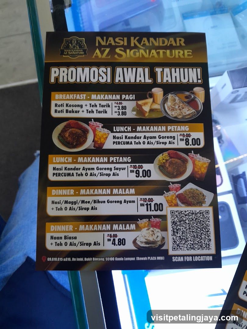 Nasi Kandar Az Signature Promosi Awal Tahun!