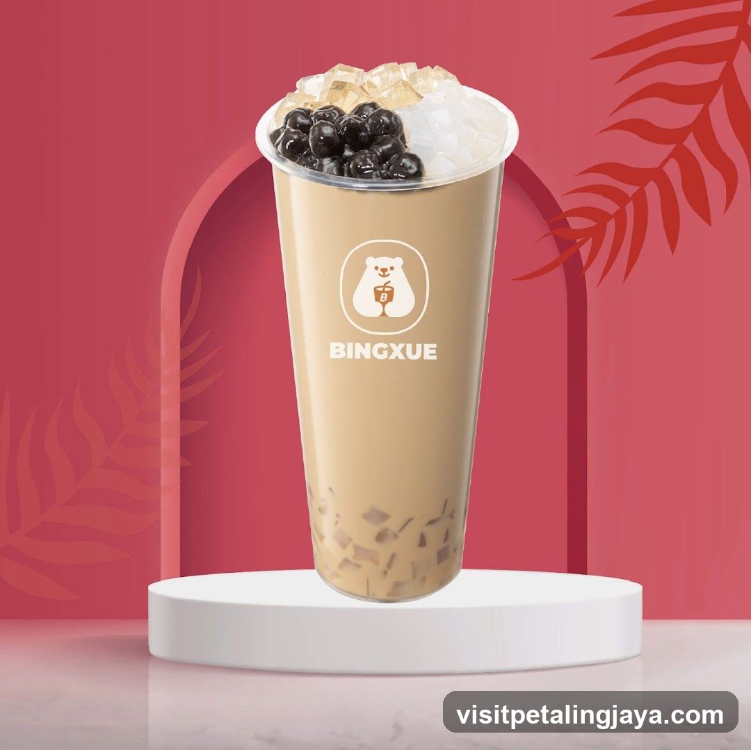 Bingxue Bubble Tea Product Shot