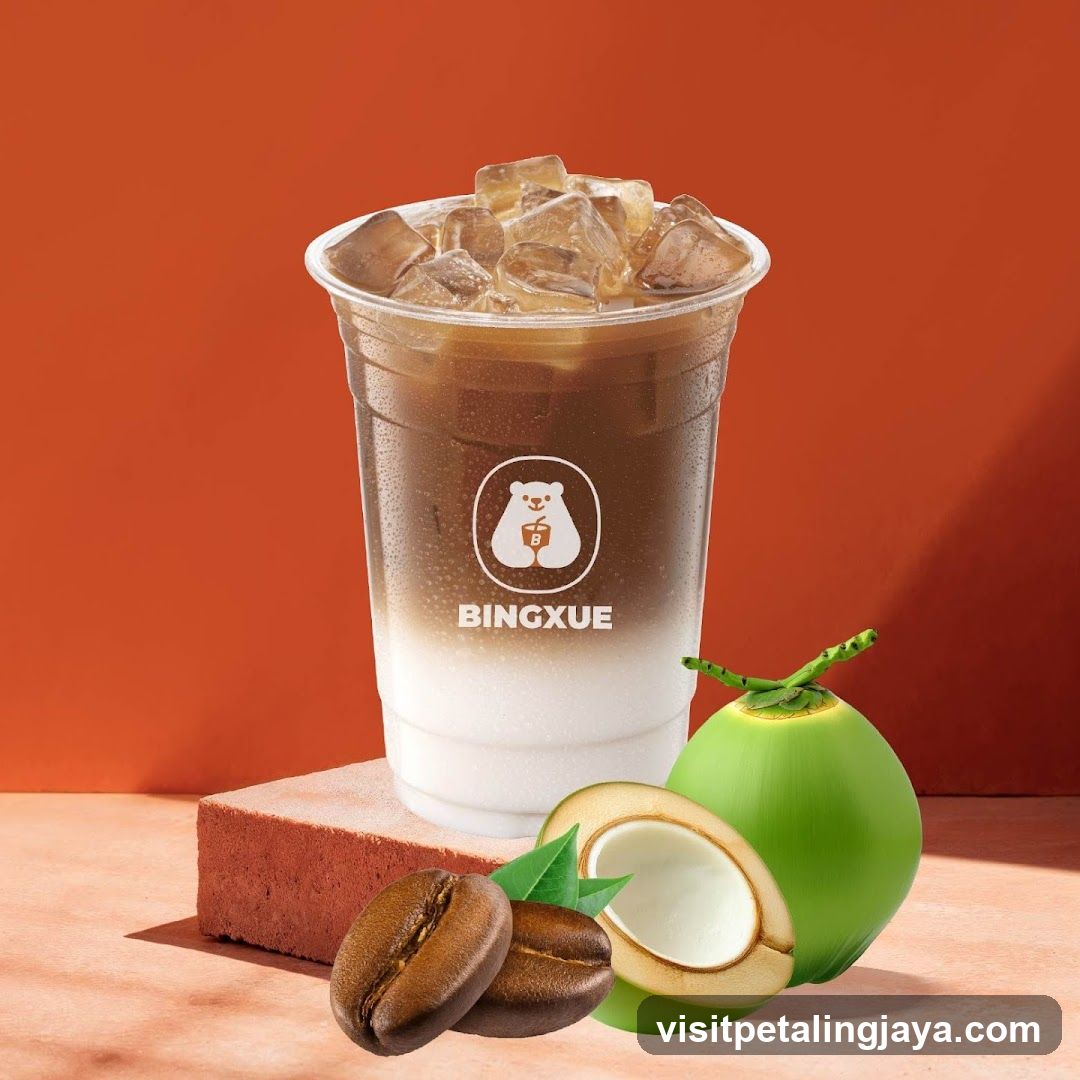 Bingxue Coconut Coffee Drink