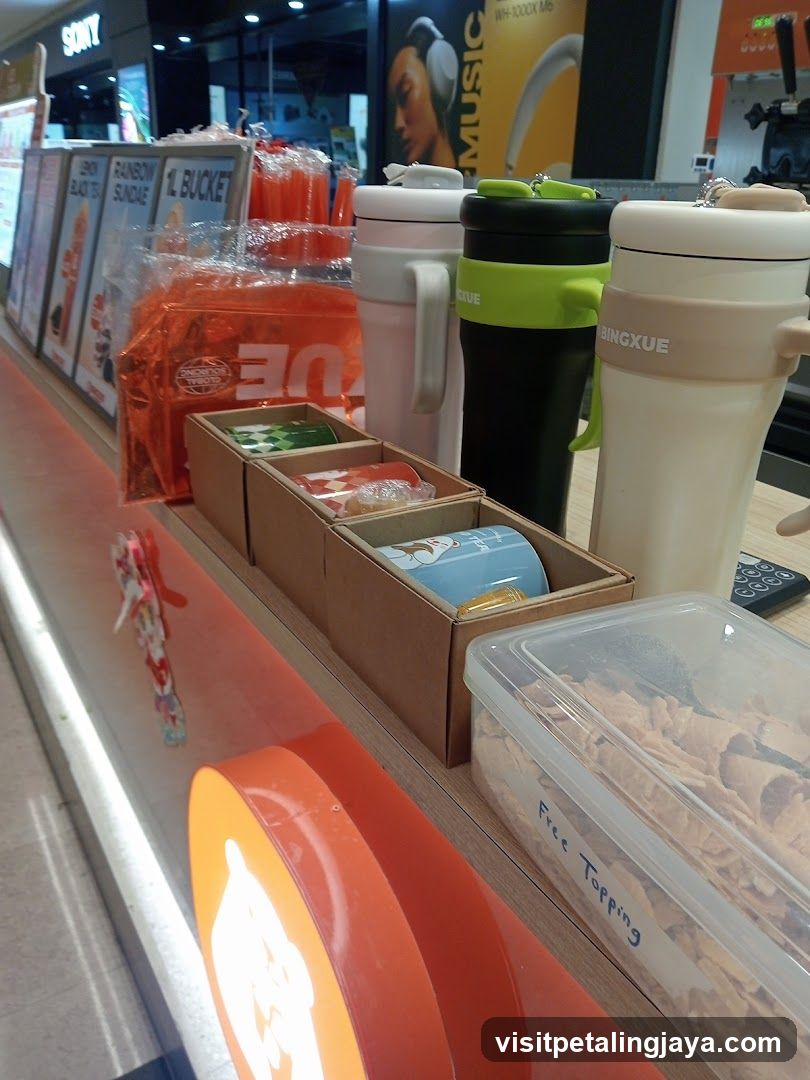 Food and Drink Merchandise Display