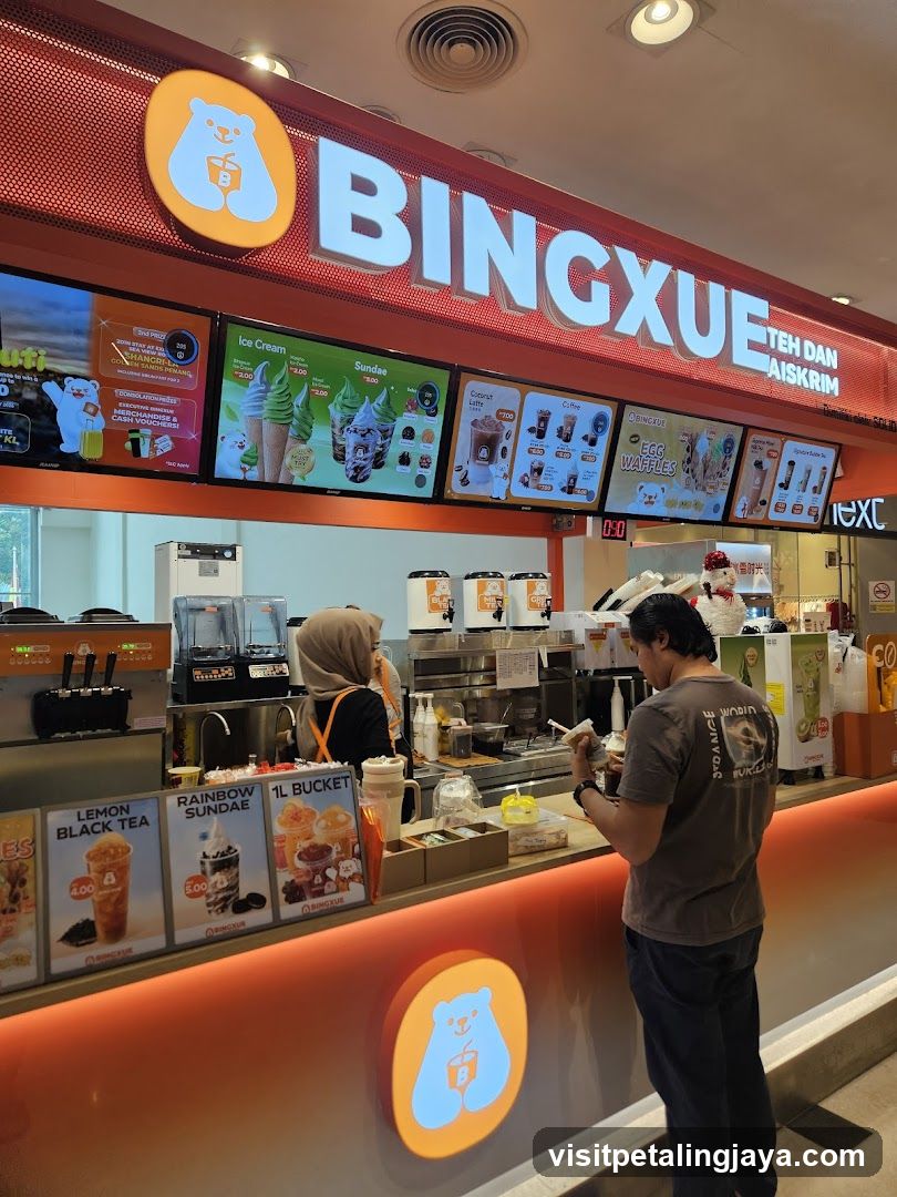 Bingxue Ice Cream Shop Interior