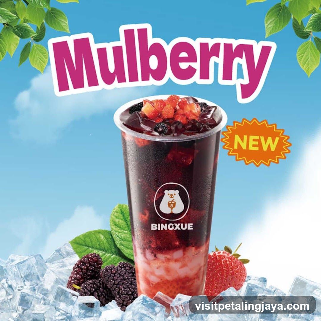 Mulberry Drink Ad