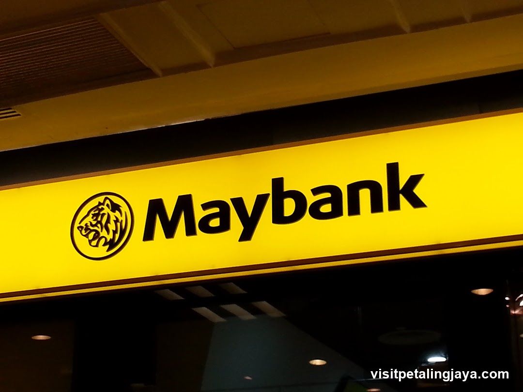 Maybank Storefront Signage