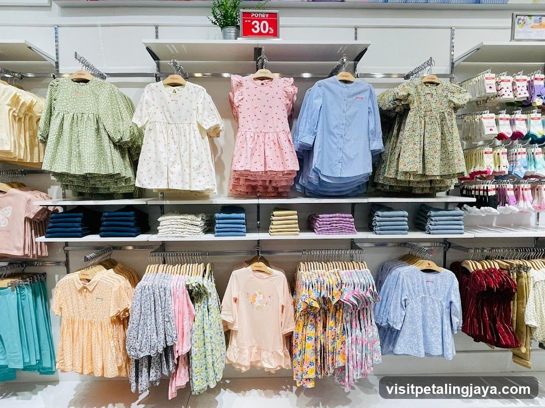 Children's Clothing Display
