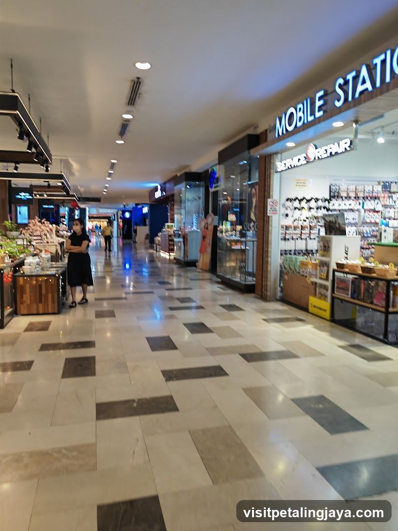 Shopping Mall Corridor