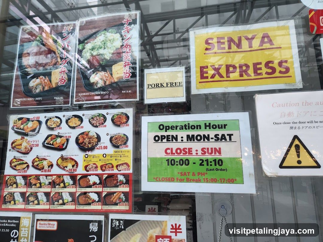Senya Express Shop Front