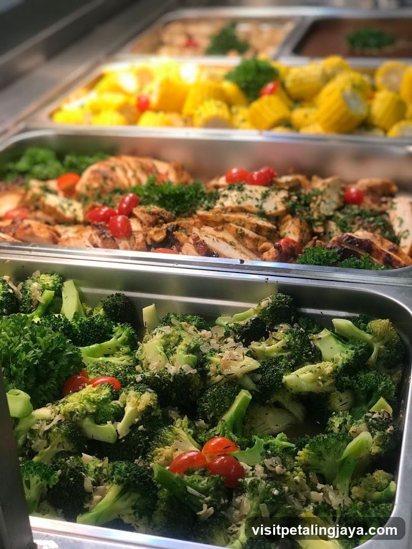 Buffet Food Display